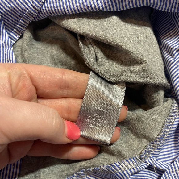 Anthropologie Marled Mixed Media Bell Sleeve Blouse - Picture 9 of 9